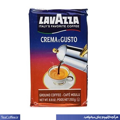 قهوه لاواتزا کرما گوستو آسیاب شده ۲۵۰ گرمی