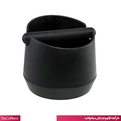 ناک باکس قهوه پلاستیکی مشکی طرح کافه لت