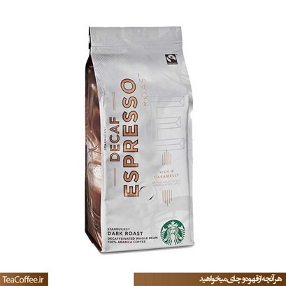 قهوه استار باکس اسپرسو بدون کافئین ۲۵۰ گرمی