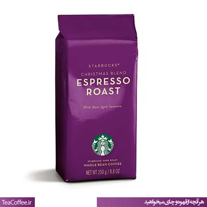 قهوه استار باکس کریسمس اسپرسو  رست ۲۵۰ گرمی