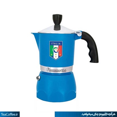 قهوه ساز موکاپات بیالتی فیامتا ۳ کاپ ایتالیا آبی