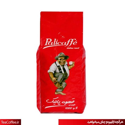 قهوه اسپرسو پالیک قرمز آسیاب نشده یک کیلویی
